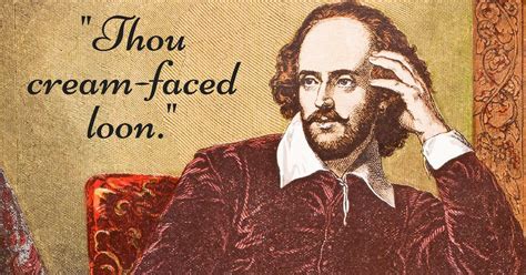 funny shakespeare insults